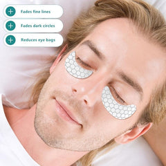 ILISYA Collagen Eye Patches For Men Moisturizing Eye Mask Gel