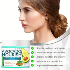 Organic Avocado Honey Coconut Body Butter Cream 6.76oz