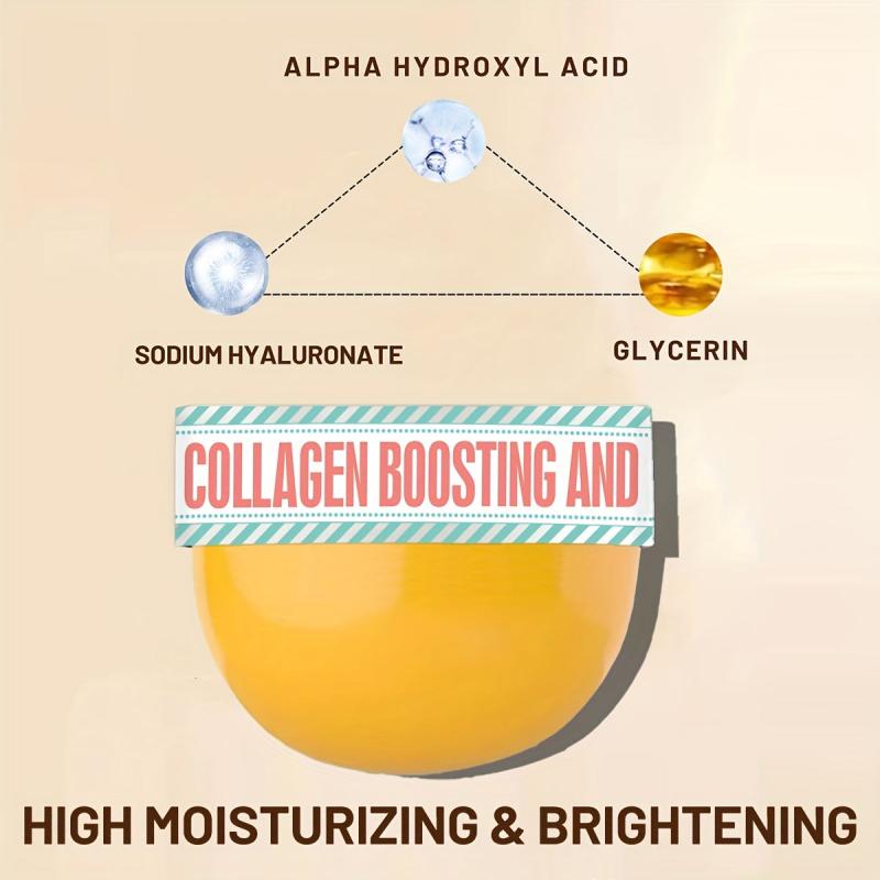 Organic Collagen & Vitamin C Body Cream 200g - Deep Nourishing & Moisturizing