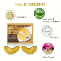 Golden Eye Mask for Puffy Eyes & Dark Circles Care - Men