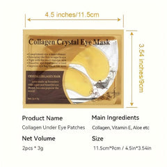 Golden Eye Mask for Puffy Eyes & Dark Circles Care - Men