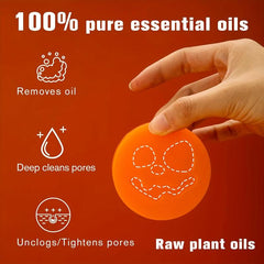 Halloween Pumpkin Soap - Skull Head Styling - Moisturizing Cleansing