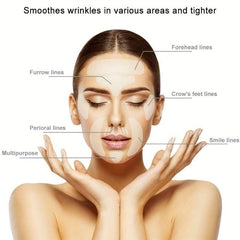 18pcs Silicone Wrinkle Patch Forehead Neck Chin Age-Resisting Lift Sticker