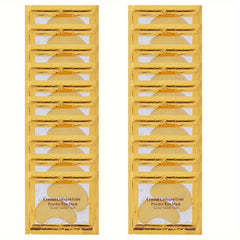 10 Pcs Natural Crystal Powder Eye Mask - Anti-Wrinkle, Dark Circles, Puffiness