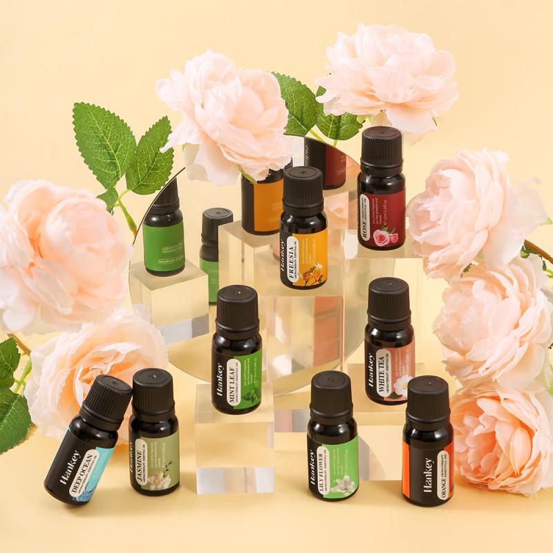 Essential Oils for Diffuser, Rose Petal Jasmine Lily Flower