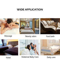 Disposable Massage Table Sheets 50 Sheets Per Roll Nonwoven 80 X 180 Cm