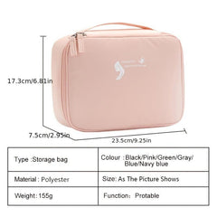 Candy Colors Cosmetic Bag for Travel and Outdoor Makeup Organization