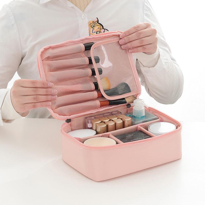Candy Colors Cosmetic Bag for Travel and Outdoor Makeup Organization