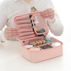 Candy Colors Cosmetic Bag for Travel and Outdoor Makeup Organization