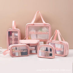 Waterproof Toiletry Bag for Women - Travel Makeup Organizer
