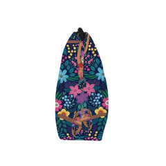Sloth Print Cosmetic Bag Clutch Lady Travel Storage Mini Makeup Organizer
