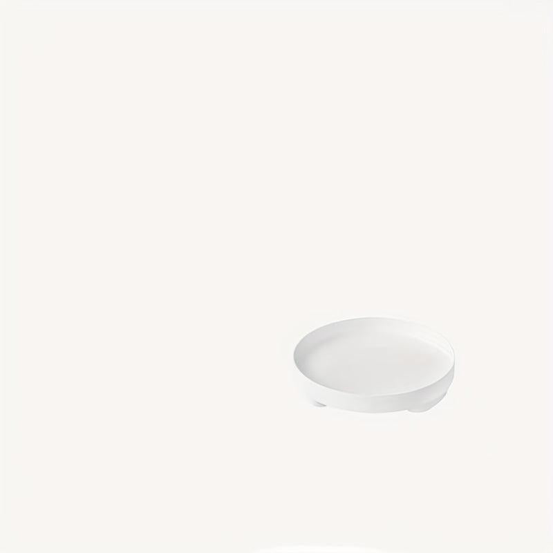 Modern Round Decorative Tray for Skincare and Perfume Storage