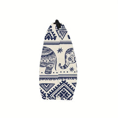 Boho Elephant Pattern Cosmetic Bag Toiletry Organizer