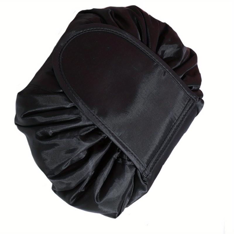 Lazy Drawstring Cosmetic Pouch Bag Portable Makeup Toiletry Kit Organizer