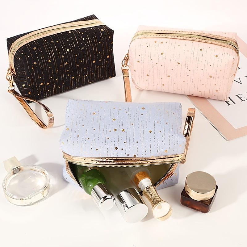 Makeup Bag For Women Girl Cosmetic Pouch Travel Toiletry Organizer