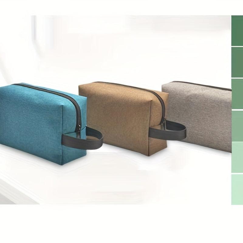 Square Makeup Bag Waterproof Travel Organizer Cosmetic Pouch