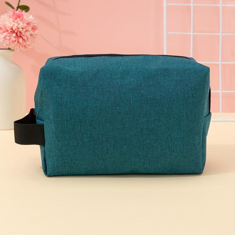 Square Makeup Bag Waterproof Travel Organizer Cosmetic Pouch