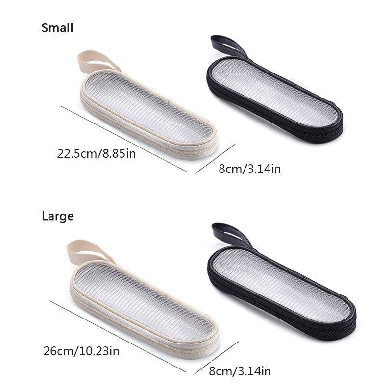Waterproof Makeup Brush Holder Bag Zipper Organizer Pouch