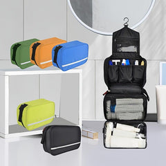 Large Toiletry Bag for Traveling with 4 Compartments