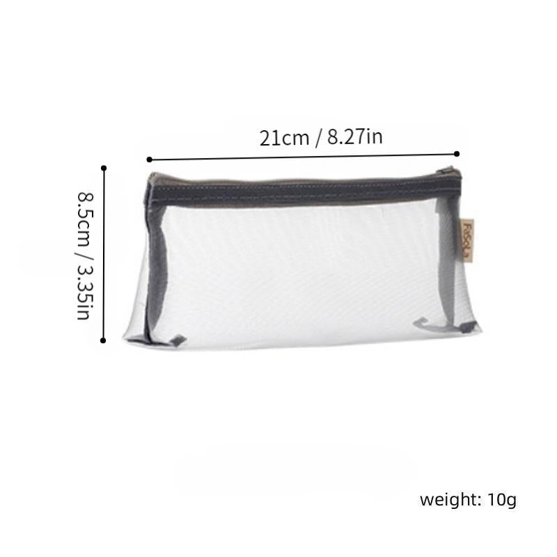 Portable Mini Makeup Bag Pouch Mesh Cosmetic Bag