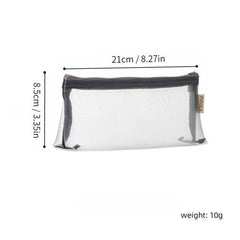Portable Mini Makeup Bag Pouch Mesh Cosmetic Bag