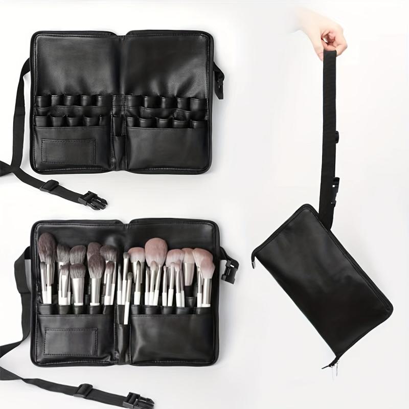 Artist Makeup Brush Waist Bag Large Capacity Portable Pockets Bag