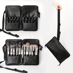 Artist Makeup Brush Waist Bag Large Capacity Portable Pockets Bag