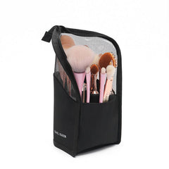Makeup Brush Organizer Bag Travel Makeup Brushes Holder Stand up Makeup Cup