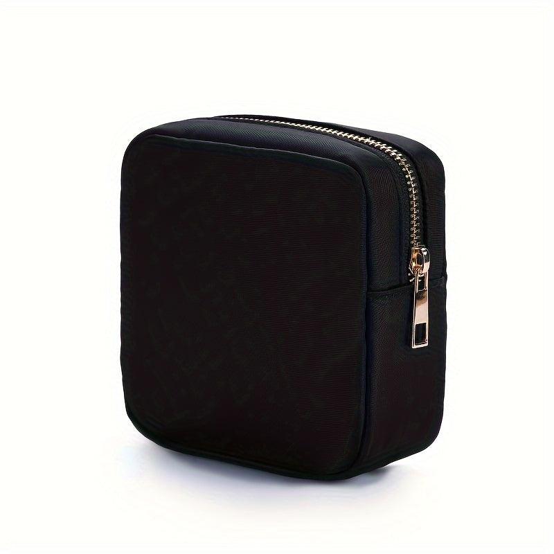 Preppy Small Makeup Bag Cosmetic Zipper Pouch Purse