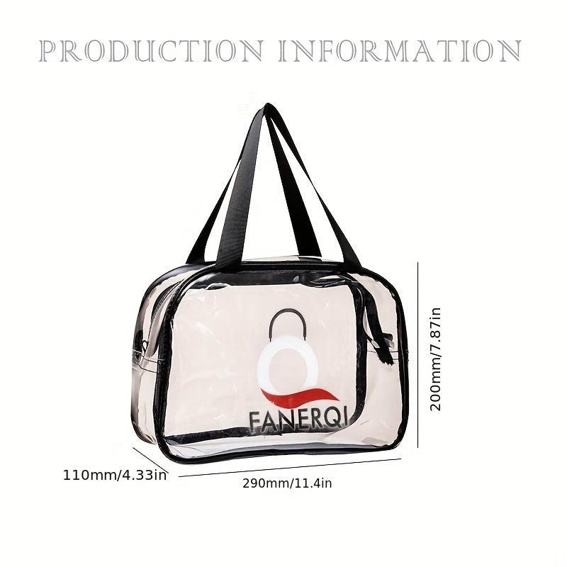 Clear Makeup Bag Portable Large Capacity Toiletry Bag