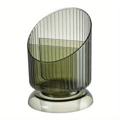3 Compartment Makeup Brush Holder for Desk Vanity Bathroom