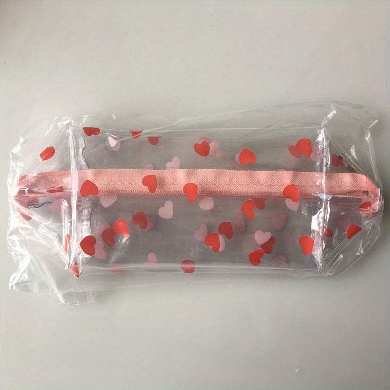 Clear Cosmetic Bag Fruit Transparent Makeup Bags PVC Waterproof Organizer