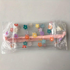 Clear Cosmetic Bag Fruit Transparent Makeup Bags PVC Waterproof Organizer