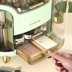 Makeup Organizer Dust Water Proof Cosmetics Storage Display Cases