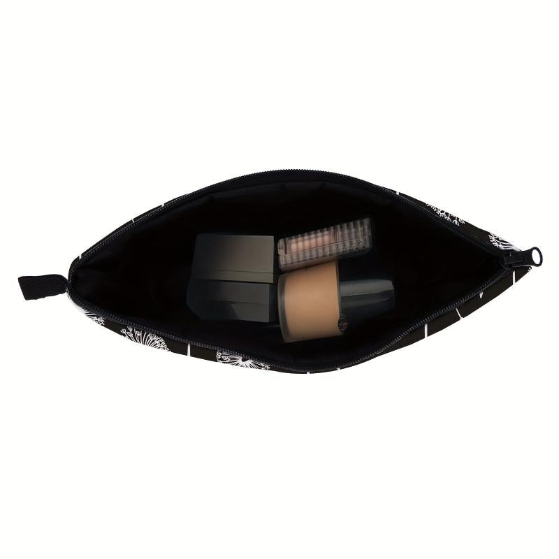 Dandelion Pattern Waterproof Makeup Bag for Teens