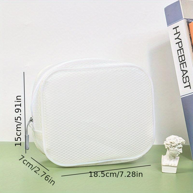 Waterproof Travel Toiletry Bag for Women Portable Makeup Pouch with Zipper
