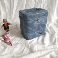 Large Travel Makeup Organizer Bag with Jewelry and Toiletry Compartments