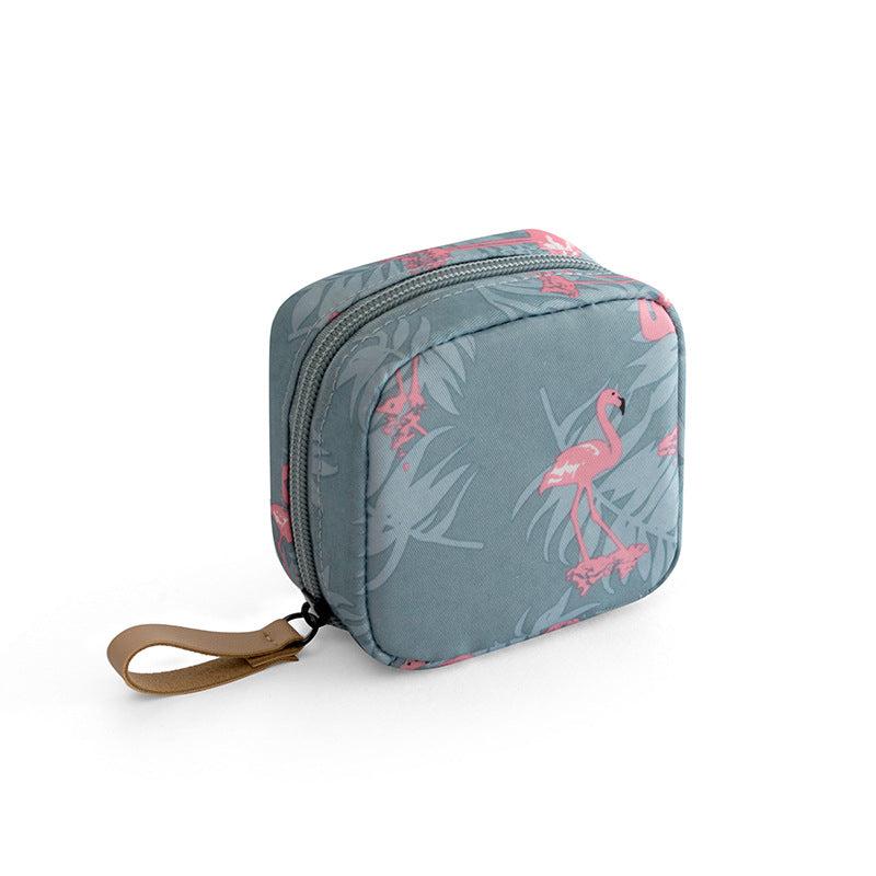 Portable Lipstick Makeup Bag Jewelry Toiletry Holder Case Women Cosmetics Pouch