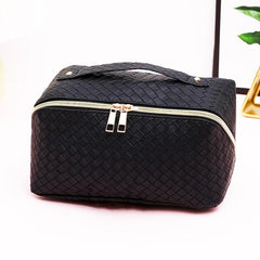 Stylish Makeup Bag with Handle for Travel Toiletry and Cosmetics
