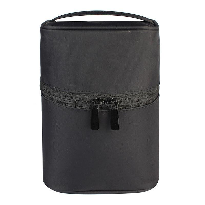 Cylinder Makeup Bag Small Brush Holder Organizer