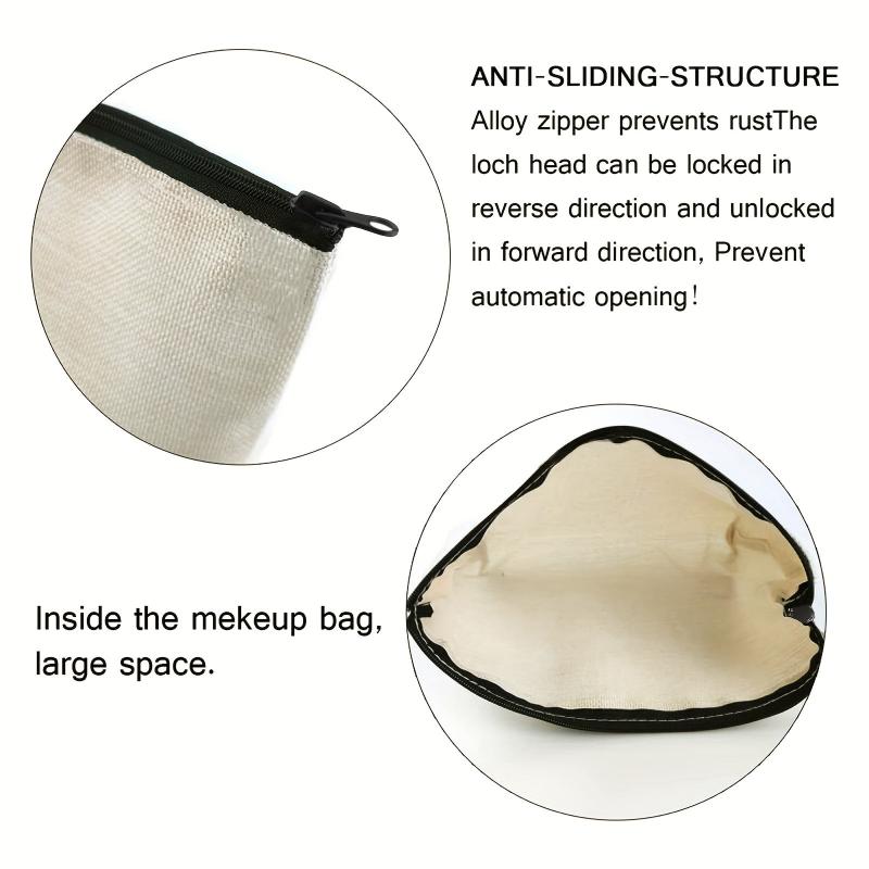 Sloth Pattern Cosmetic Bag For Women - Adorable Makeup Bags
