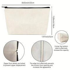 Sloth Pattern Cosmetic Bag For Women - Adorable Makeup Bags