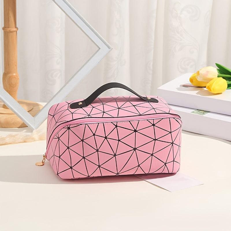 Large Capacity Travel Cosmetic Bag Waterproof Makeup Toiletry Bag