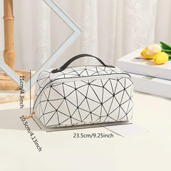 Large Capacity Travel Cosmetic Bag Waterproof Makeup Toiletry Bag