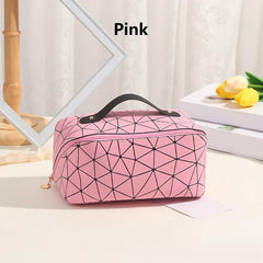Large Capacity Travel Cosmetic Bag Waterproof Makeup Toiletry Bag