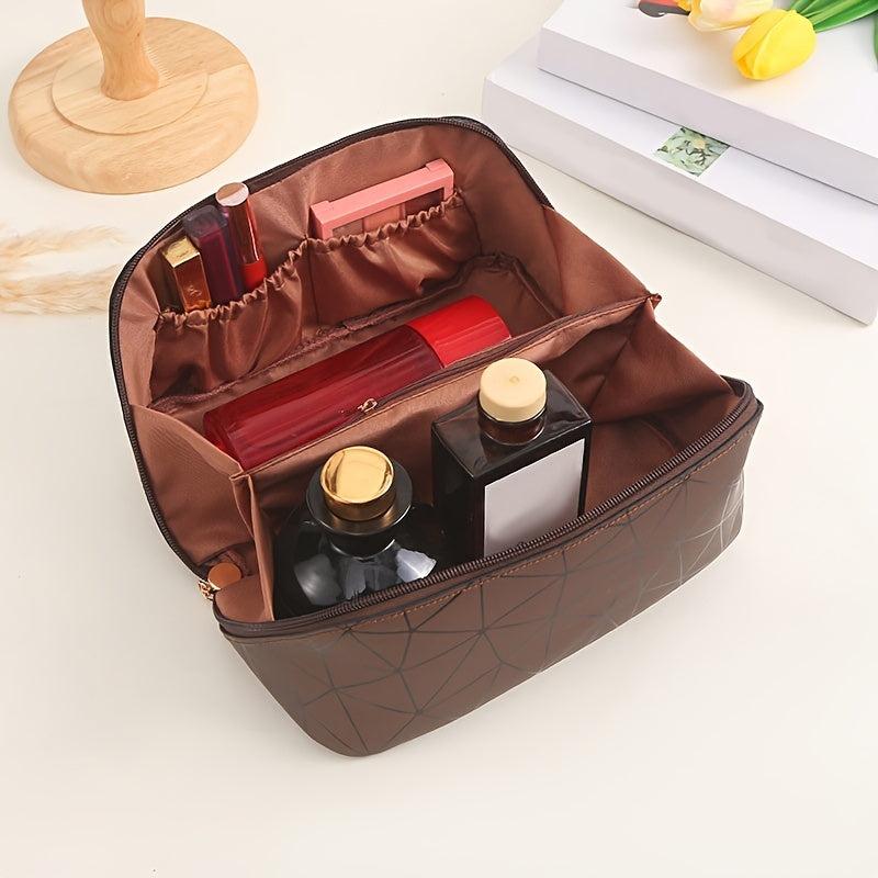 Large Capacity Travel Cosmetic Bag Waterproof Makeup Toiletry Bag