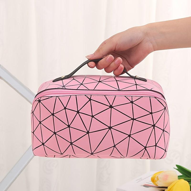 Large Capacity Travel Cosmetic Bag Waterproof Makeup Toiletry Bag