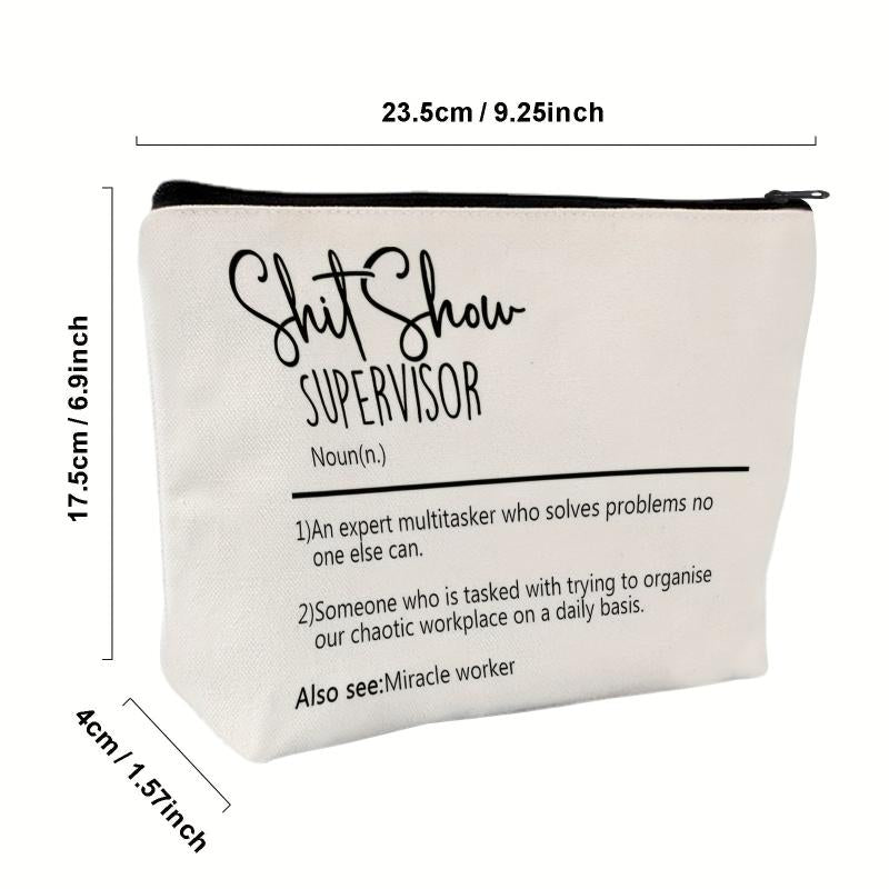 Portable Makeup Pouch Travel Toiletry Bag for Women