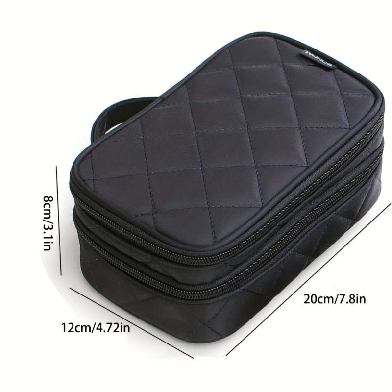 Large Capacity Waterproof Makeup Bag with Mirror