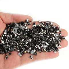 Nail Rhinestones Kit Shapes Nail Art Gems Diamonds Flatback Round Heart